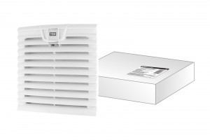 TDM Вентиляционная решетка с фильтром д/вентилятора ВФУ SQ0832-0112 (204 мм)  SQ0832-0117