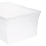 Ящик для хранения с крышкой 10л BASIC, полипропилен, 36,9х24,7х15,4см, арт.FB1051