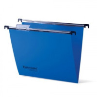 Подвесные папки пласт. BRAUBERG комп. 5шт., 315х245 мм, до 80 л. А4, синие, пласт. табуляторы 231797