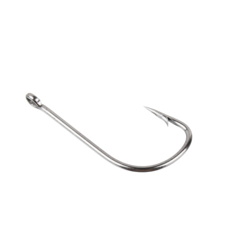 AZOR FISHING Набор крючков 10шт, "Абердин" №4,6,8,10, высокоуглеродистая сталь, черный никель