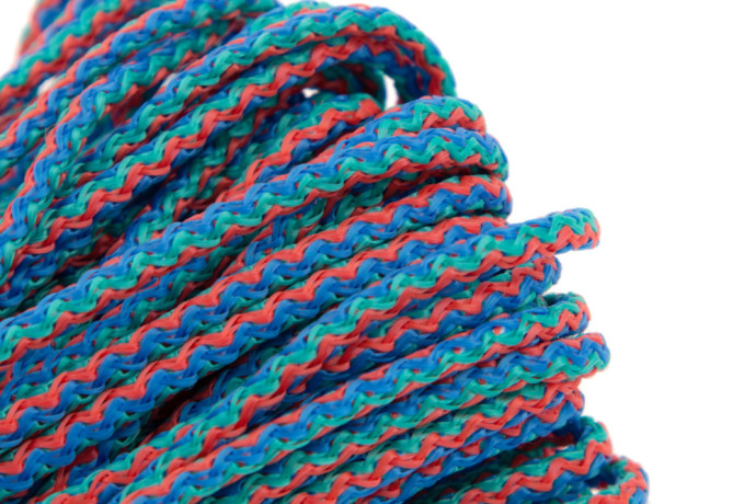 Шнур бельевой полипропиленовый с сердечником, 5 мм, L 15 м, цветной, Home Palisad