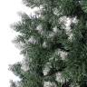 Ель искусственная "Европейская большая" 160 см с белоснежными кончиками, 475 веток, ПВХ