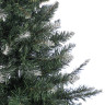 Ель искусственная "Европейская большая" 160 см с белоснежными кончиками, 475 веток, ПВХ