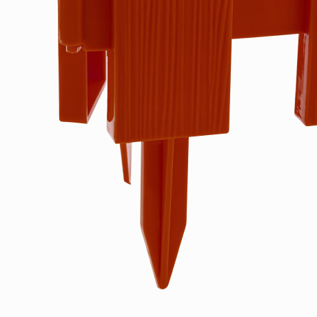 Забор декоративный "Классика", 29 х 224 см, терракот, Palisad