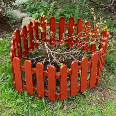 Забор декоративный "Классика", 29 х 224 см, терракот, Palisad