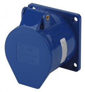 ЭРА силовая розетка CEE (разъем) стационарная внутренняя 423 2P+РЕ 32А 220В IP44 (15/90/1080) 0611