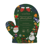 Маска-перчатки для рук питательная и разглаживающая с ниацинамидом, тм SADOER Merry Xmas, 35 гр