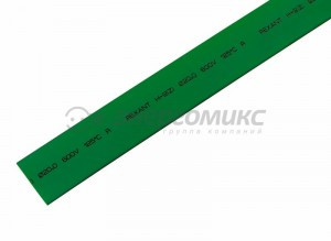 REXANT термоусадка трубка ТУТ 20/10 мм 1м  зеленая, цена за шт (10!), 22-0003