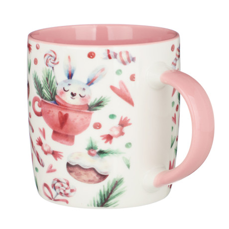 MILLIMI Карнавал Кружка 340мл, 4 дизайна, фарфор