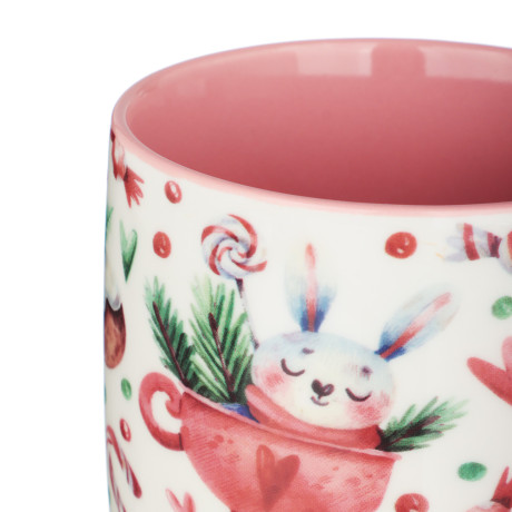 MILLIMI Карнавал Кружка 340мл, 4 дизайна, фарфор