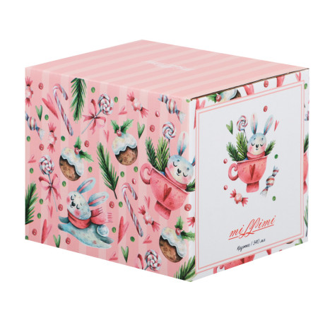 MILLIMI Карнавал Кружка 340мл, 4 дизайна, фарфор