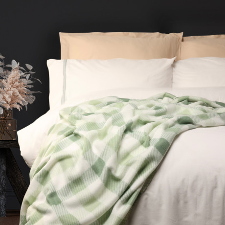 PROVANCE Плед флис, 150х200см, 130гр/м, зеленый