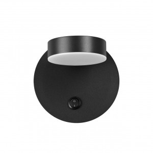 LUMION 5633/7WL LEDIO LN23 037 чёрный Бра LED 7W 3000K 230lm 220V LARK