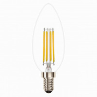 SmartBuy FIL свеча C37 E14 8W(630lm) 2700К 2K филамент (нитевидная) 35x98мм SBL-C37F-8-27K-E14
