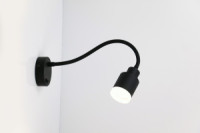 General св-к настен бра Loft подсветка под лампу GU10 черн Сказка 80x80x380 устан.отв.55х100 661939
