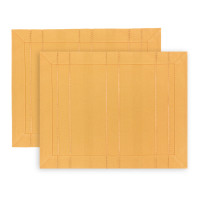 BY COLLECTION Стэйн Салфетка сервировочная, 2шт в комплекте, 35х45см, 100% хлопок, горчица