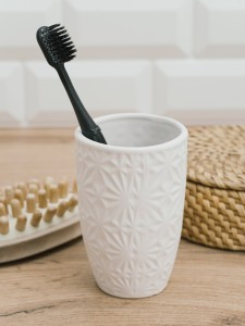 Стакан д/зубных щеток ВаннДерВайт, керамика, цвет белый 60716 Master House
