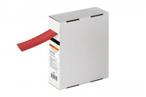 TDM термоусадка трубка ТУТнг 20/10 красная 10м на катушке (мини-бокс) SQ0518-0444