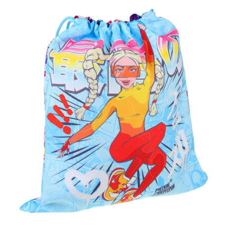 BY Русские Супергерои Мешок для обуви, 39х47см, сверхплотный п/э, 2-сторонняя печать "Заря фэшн"