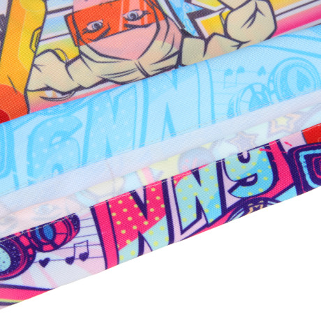 BY Русские Супергерои Мешок для обуви, 39х47см, сверхплотный п/э, 2-сторонняя печать "Заря фэшн"