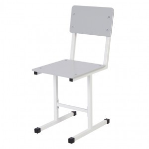 Стул Polini kids City S Ученик, 6 гр., белый-серый (мест 1)