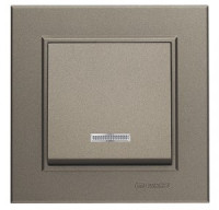 Makel Karea выкл. СУ 1 кл. зелен. (инд.) 56052021