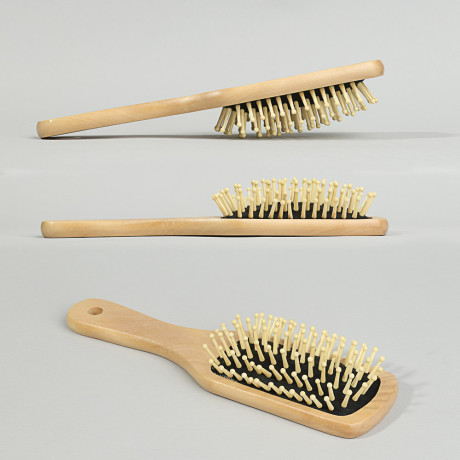 ЮНИLOOK Расческа массажная Эко, дерево, 22,5х6,5см