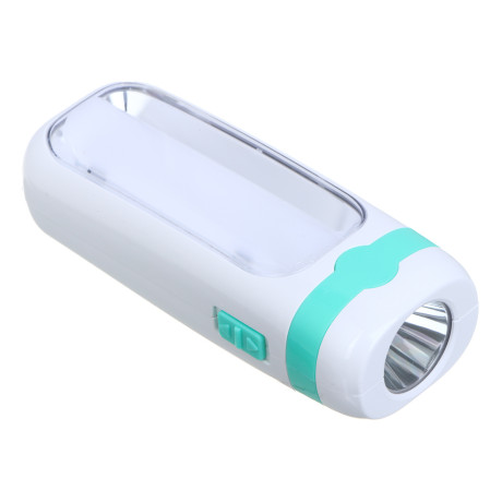 ЕРМАК Фонарь-светильник, LED, 2 режима, 1200мАч, пластик, 130х50х37 мм, тип питания-220 В