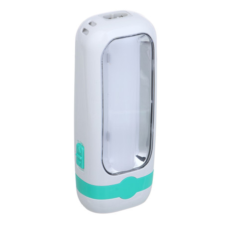 ЕРМАК Фонарь-светильник, LED, 2 режима, 1200мАч, пластик, 130х50х37 мм, тип питания-220 В