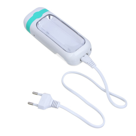 ЕРМАК Фонарь-светильник, LED, 2 режима, 1200мАч, пластик, 130х50х37 мм, тип питания-220 В