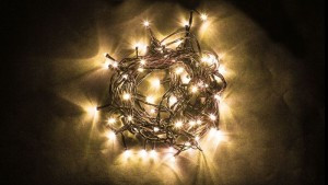 Feron Гирлянда-нить 100LED 2700K 10м, зелен.1,5м, IP20 контроллер CL05 32304