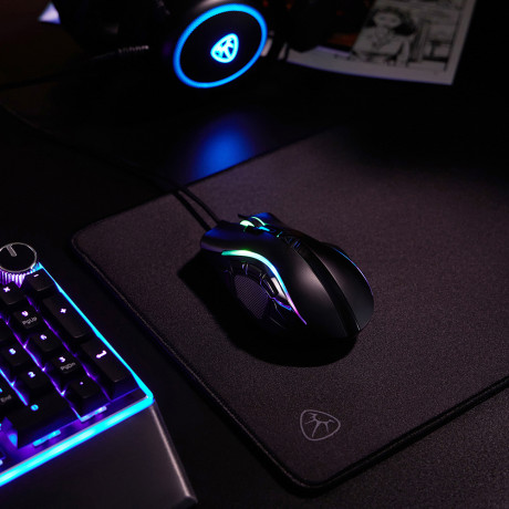 BY Игровая мышь проводная RPG 16000dpi,11D,PMW3389,RGB,220см