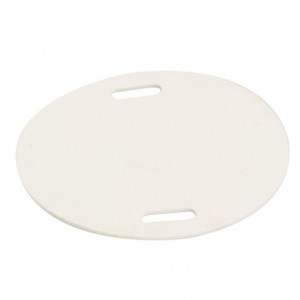 EKF бирка маркировочная У-135, КРУГ, 55мм, белый (уп.100шт, цена за уп) mt-135-r