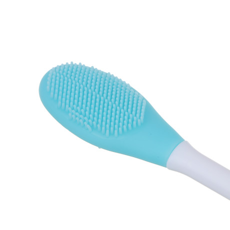 ЮНИLOOK Щеточка для умывания с лопаткой, ТПР, пластик PP, 16,5см, 2 модели, 3 цвета, ВЗ24-69