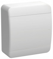 IEK TEKFOR бокс (корпус) пластик. ЩРН-П- 8 мод. навесной, белая дверь IP41