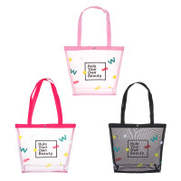 ЮL Айрис Сумка сетка пляжная, полиэстер, 40х35х10см, 3 цвета, СЗВЛ25-03