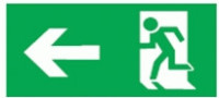 Navigator наклейка к эвакуационному выходу налево NL-310х90NEF07-E32 (NEF-07), 14402