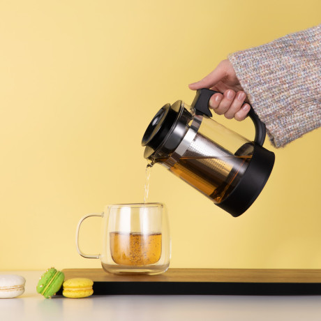 SATOSHI Валори Чайник заварочный 1,0л, пластик, нерж. сталь