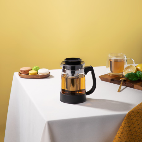 SATOSHI Валори Чайник заварочный 1,0л, пластик, нерж. сталь