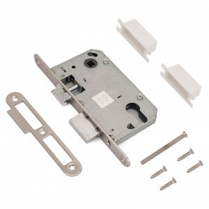 Апекс 5300-NI никель без ц/м  м/о 85мм Замок врезной б/руч (30)