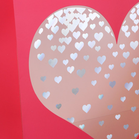 Пакет подарочный вскч бум., L 32х26х12 см, 210 г., 4 дизайна, арт.6