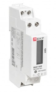 EKF PROxima счетчик эл/эн 1ф модульный SKAT 101E/1 - 5(40) SDM электронный (без поверки) 10106M