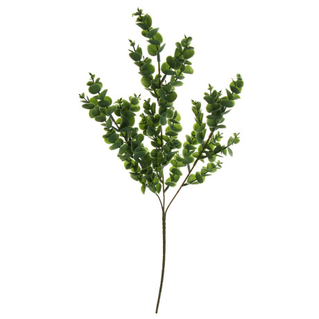 LADECOR Цветок искусственный эвкалипт, 66 см, пластик