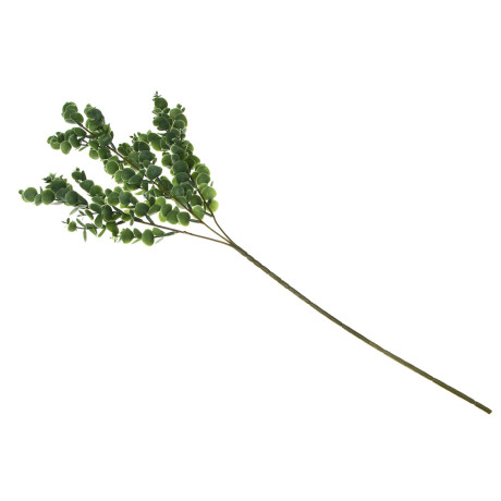 LADECOR Цветок искусственный эвкалипт, 66 см, пластик