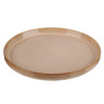 MILLIMI Кантри тарелка подстановочная 25,9см, керамика, бежевый