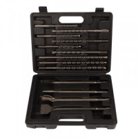 Набор буров и долот SDS PLUS, 13 предметов Kranz (цена за уп.) KR-91-0409