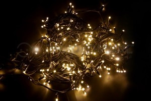 Гирлянда-нить ул. Дюраплей 200LED желт 20м, IP67, черн.кауч.соед. без б/п(677589) 315-151 Neon Night