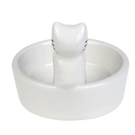 Подсвечник тм LADECOR "Котик", 7,5x7,5x7 см, доломит