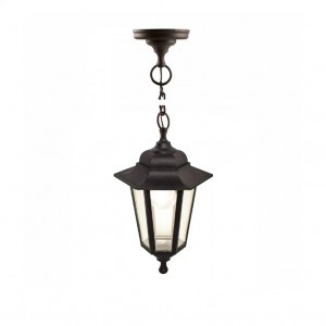 APEYRON св-к уличный/садовый подвес 60W E27 НСУ 06-60-001 АДЕЛЬ1 черный 6-гран прозр. IP44 11-98ЧЕР