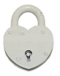 Н.Новгород ЗВС-2 "СЕРДЕЧКО" 2кл. белый Замок навесной (50,5)